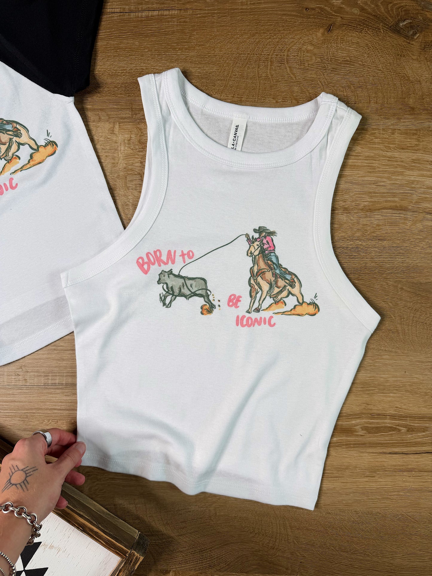 Iconic Cowgirl Cropped Tank