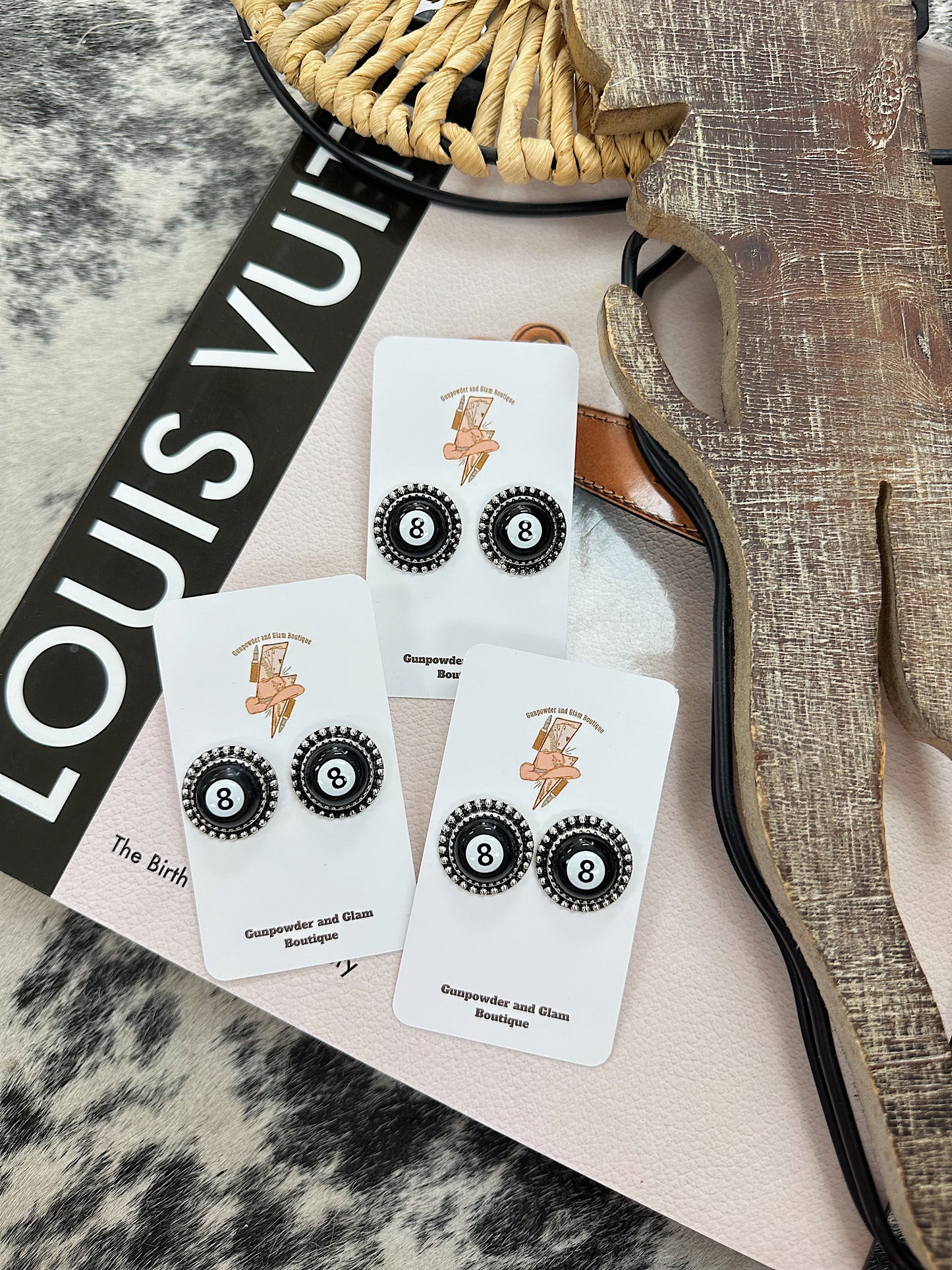 The 8 Ball Earrings
