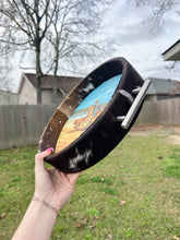 Load image into Gallery viewer, Painted Cowhide Tray - Rodeo
