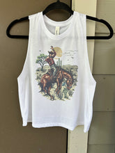 Load image into Gallery viewer, Wild Cowboy Cropped Tank
