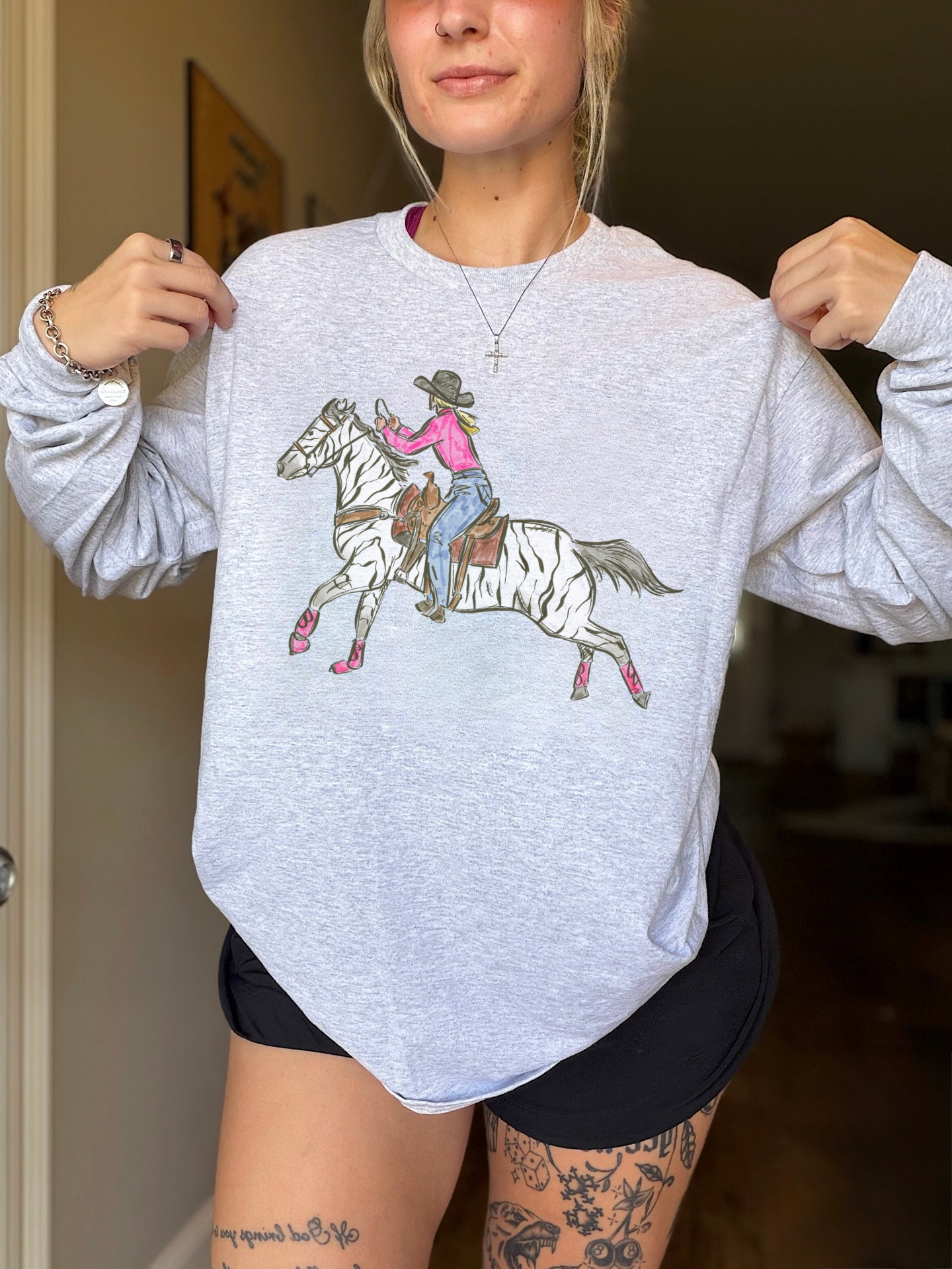 Cowgirl Chaos Long Sleeve Tee