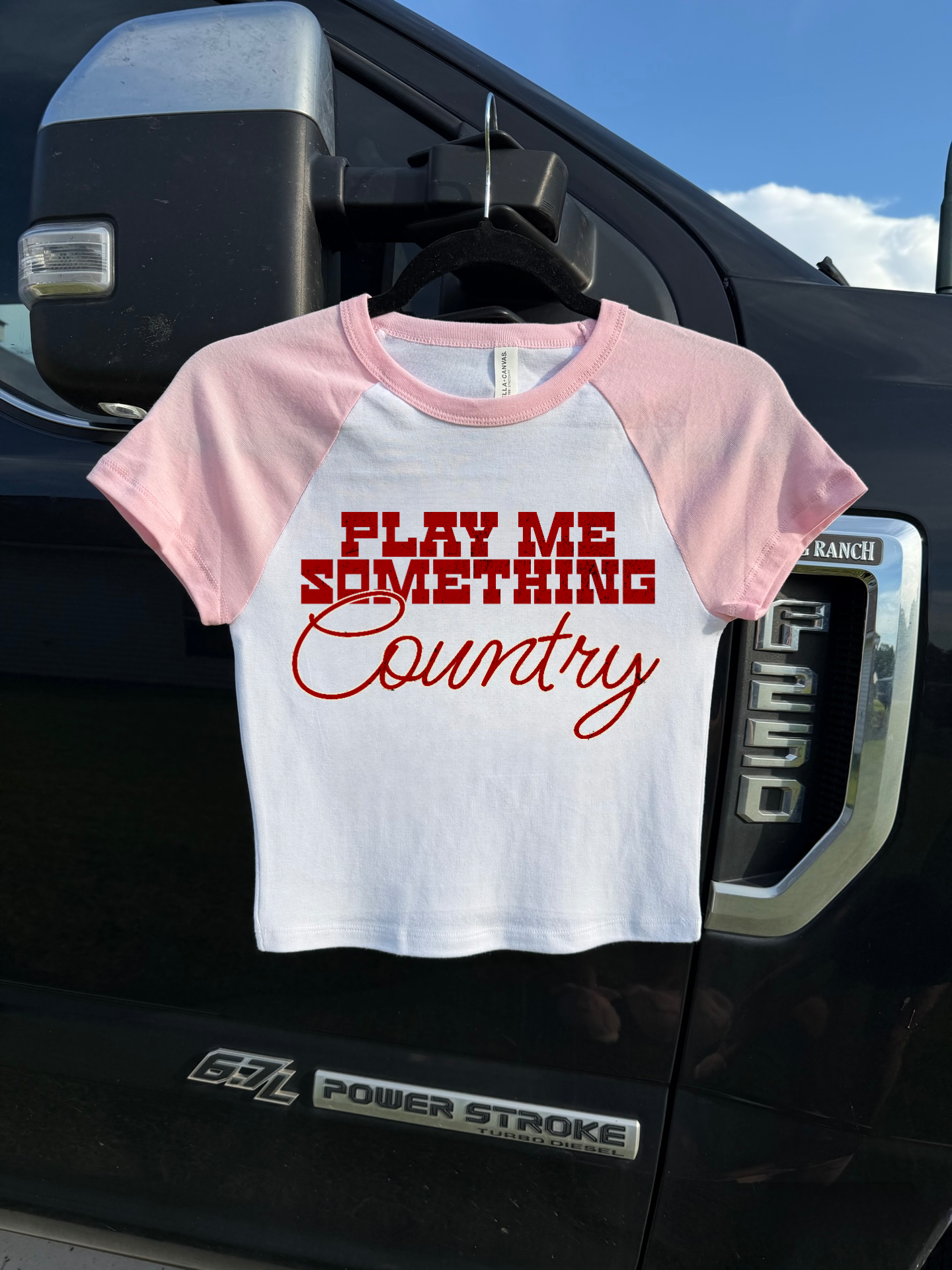 Play Me Something Country Baby Tee