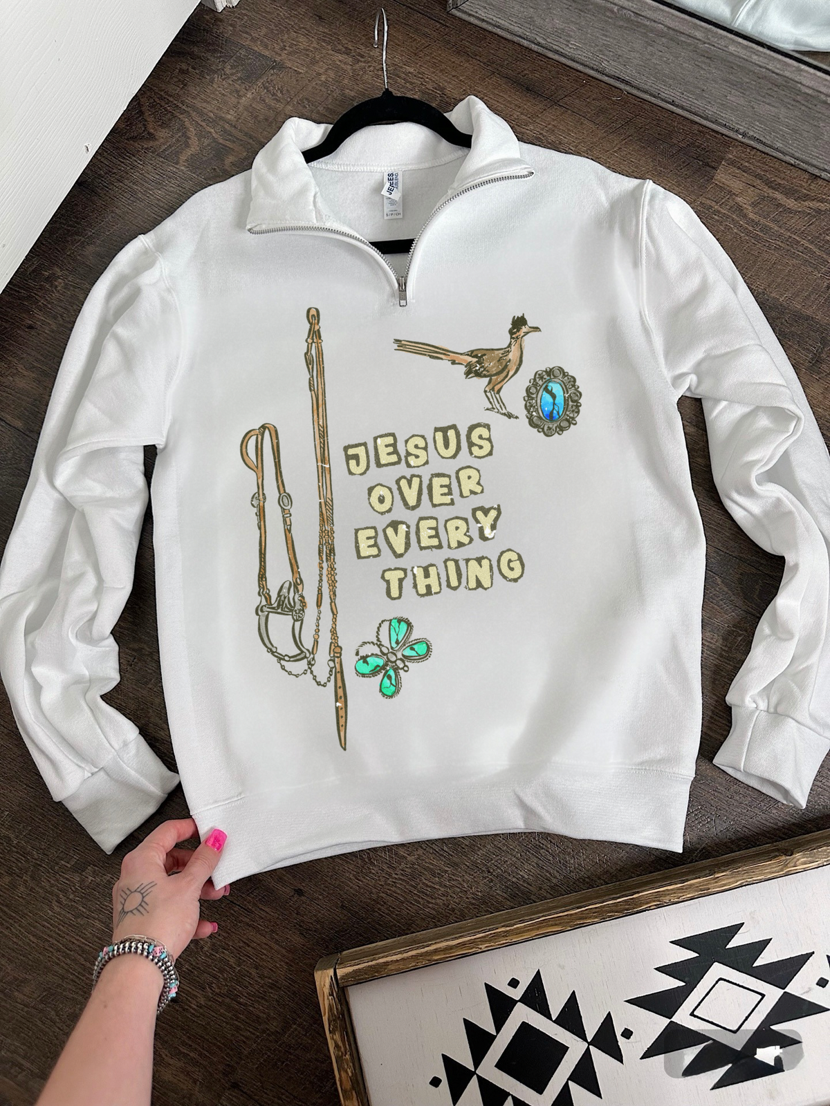 Jesus Over Everything Quarter Zip