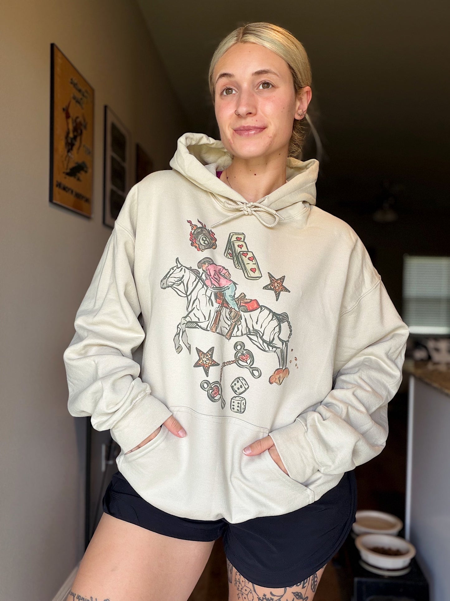 Wild Card Cowboy Hoodie