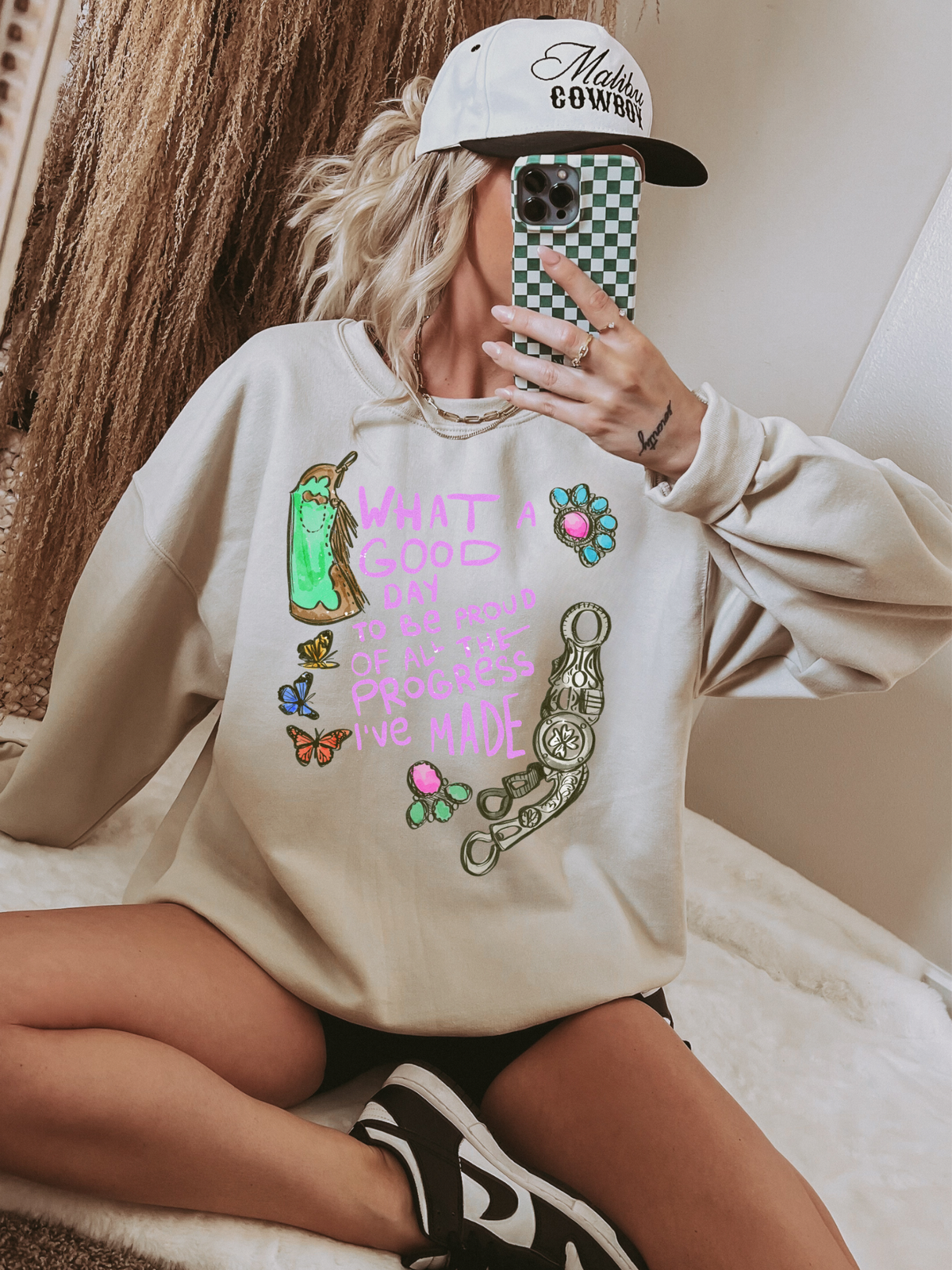 What A Good Day TEE or CREWNECK