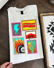 Load image into Gallery viewer, Western Stamp Collage Tee or Crewneck
