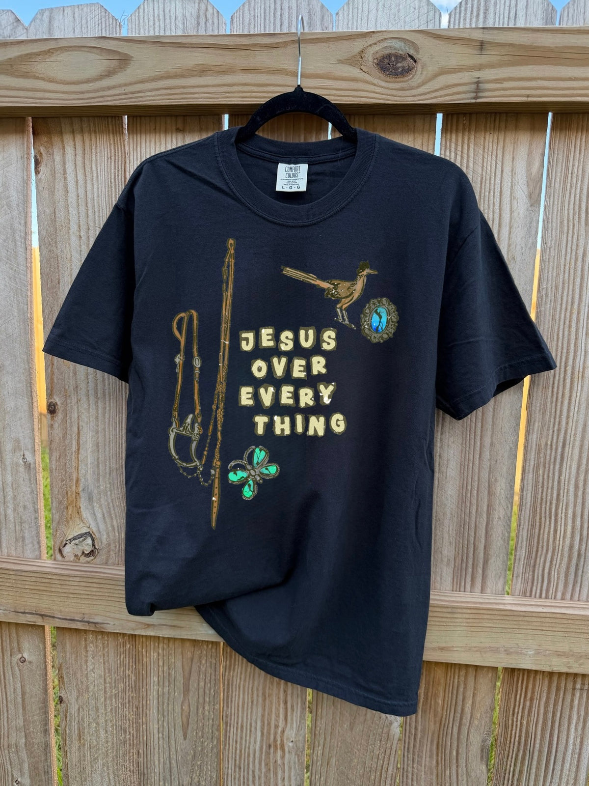 Jesus Over Everything COMFORT COLORS TEE