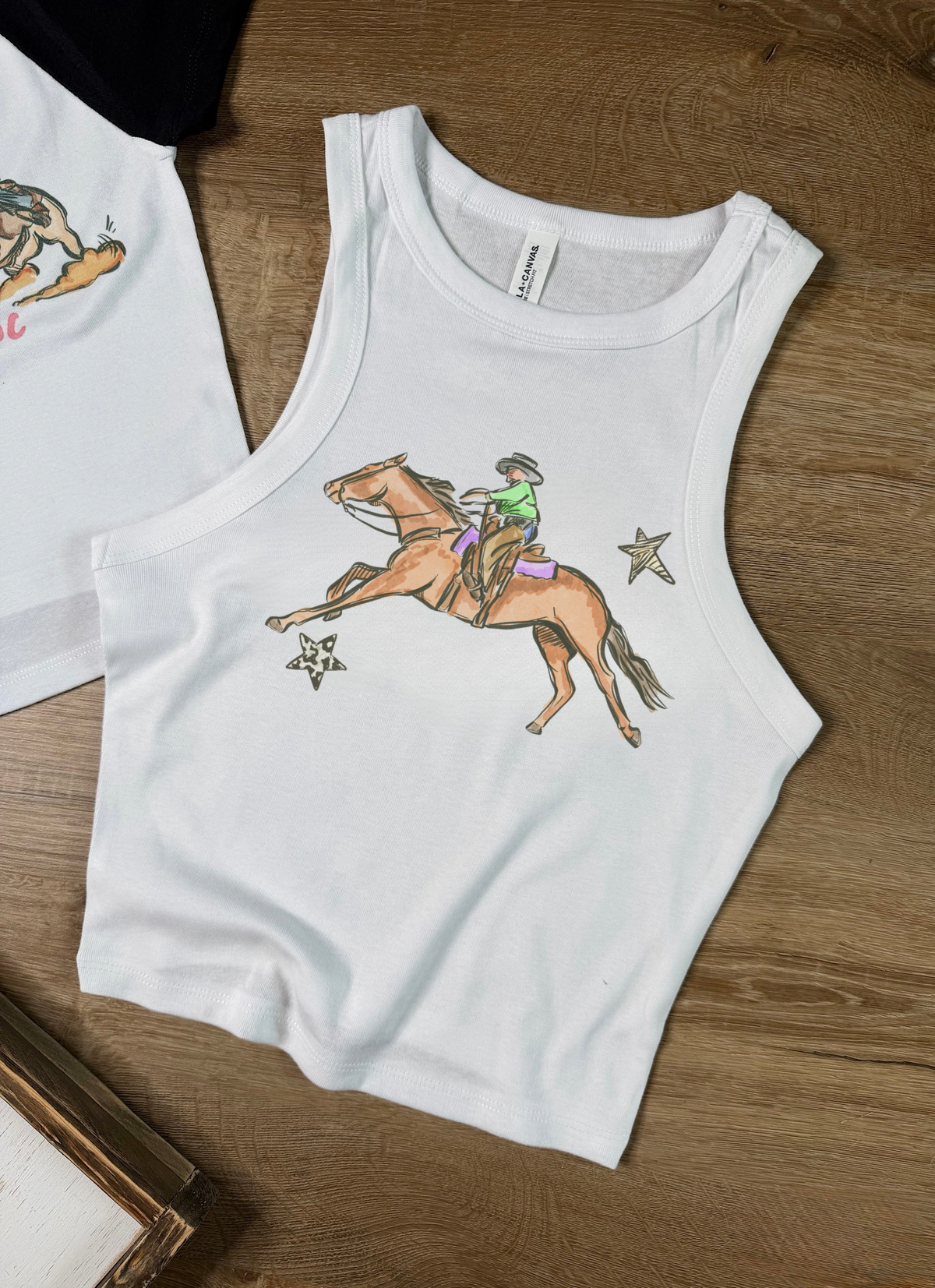 Cosmic Cowboy Cropped Tank