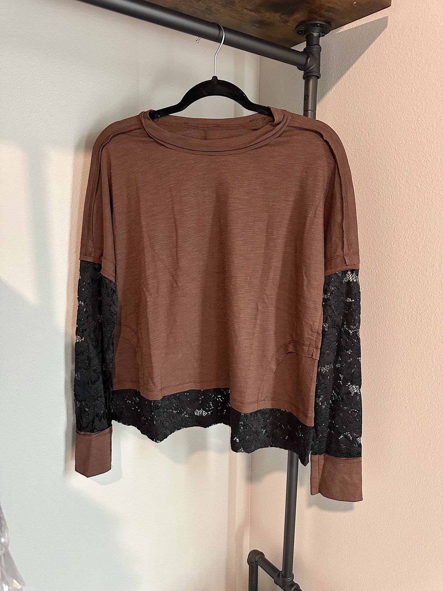 Lace Layered Long Sleeve