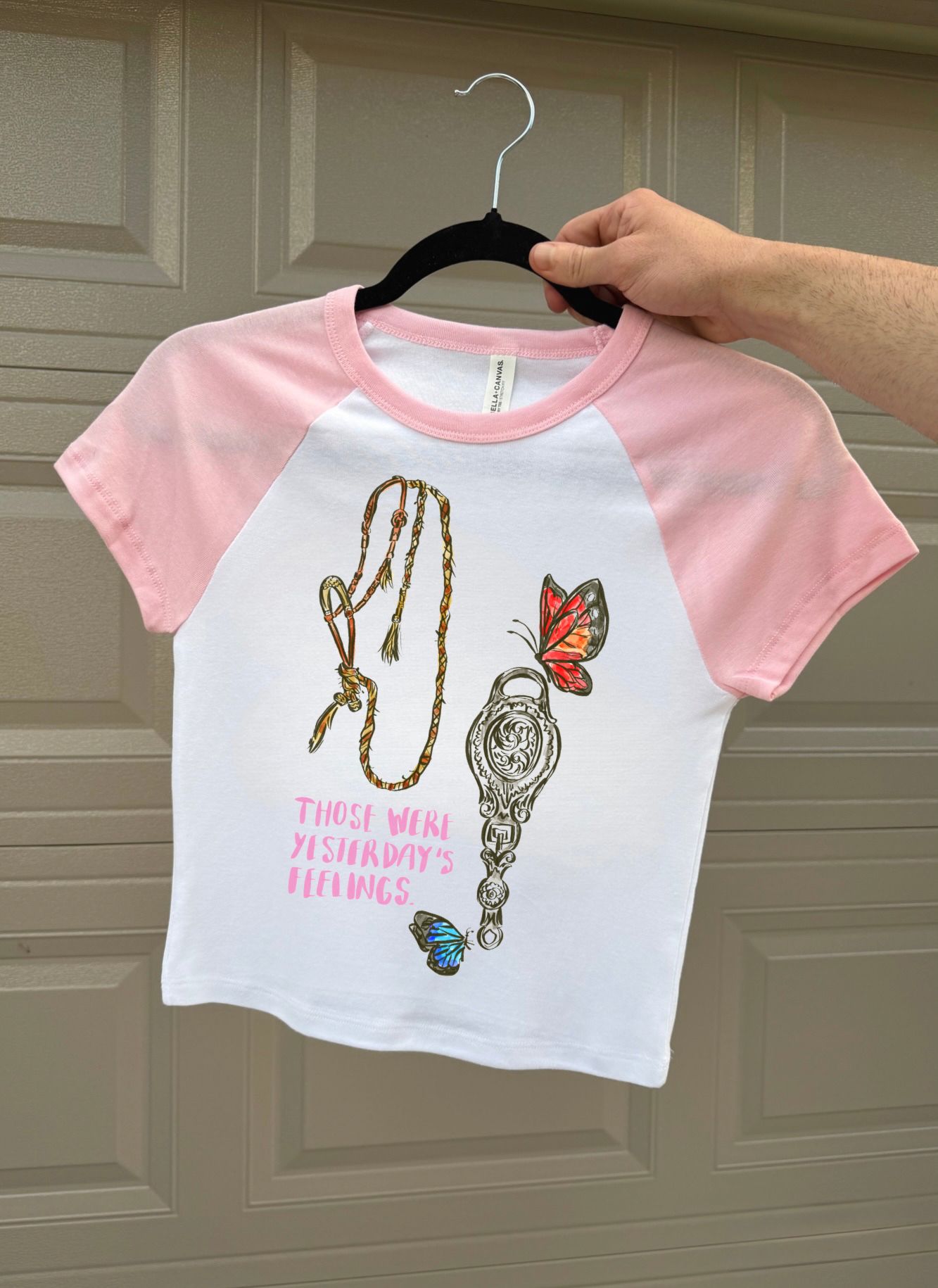Those Were Yesterday’s Feelings Baby Tee