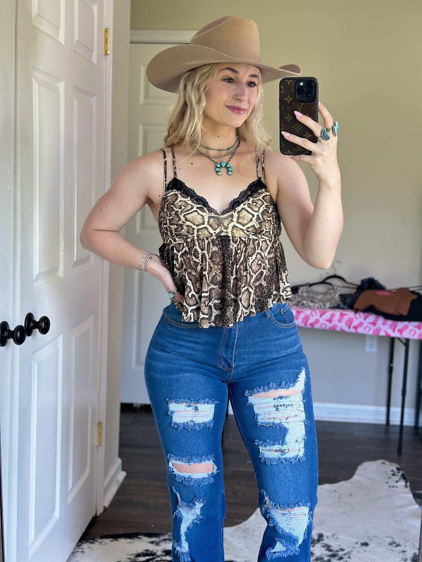 The Snake Skin Tank