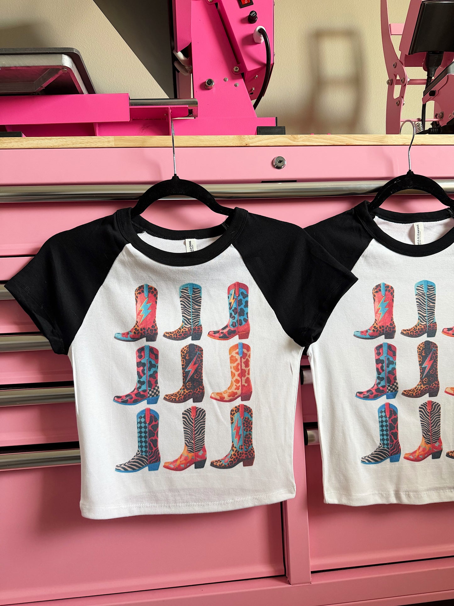 Funky Boots Baby Tee