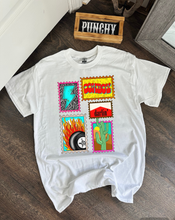 Load image into Gallery viewer, Western Stamp Collage Tee or Crewneck

