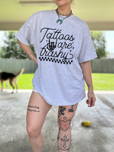 Load image into Gallery viewer, Tattoos Are Trashy Tee or Crewneck
