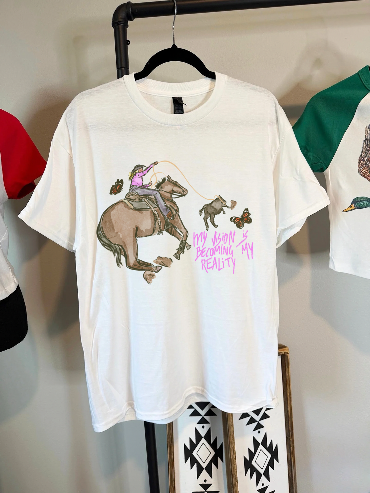 Vision To Reality TEE or CREWNECK