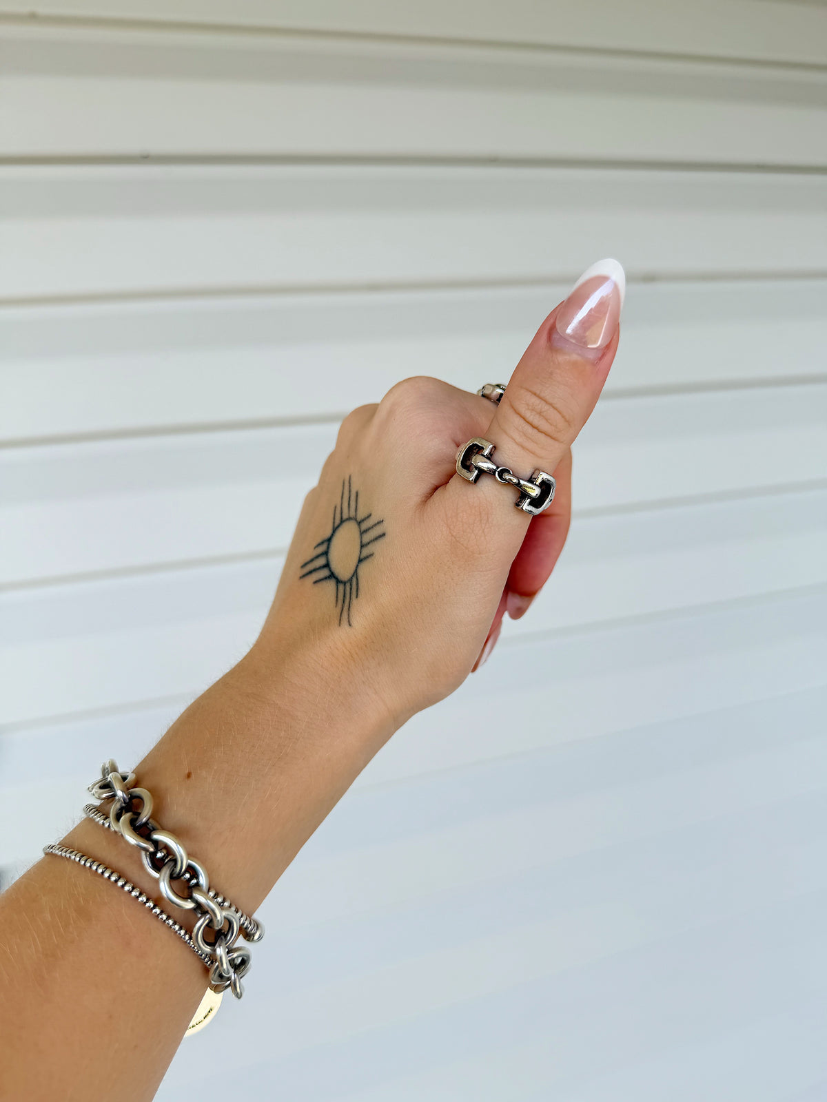 Snaffle Bit Stretch Ring
