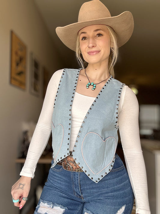4 The Love Of Denim Vest