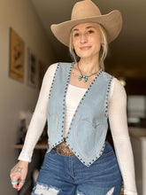 Load image into Gallery viewer, 4 The Love Of Denim Vest
