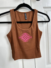 Load image into Gallery viewer, Aztec Ribbed Tank
