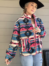 Load image into Gallery viewer, The Cotton Candy Sherpa Jacket
