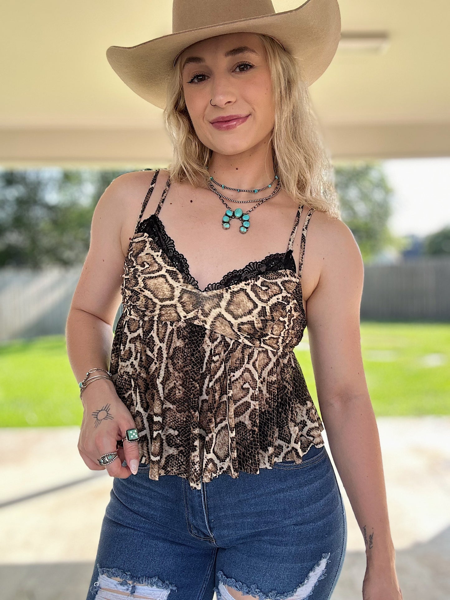 The Snake Skin Tank