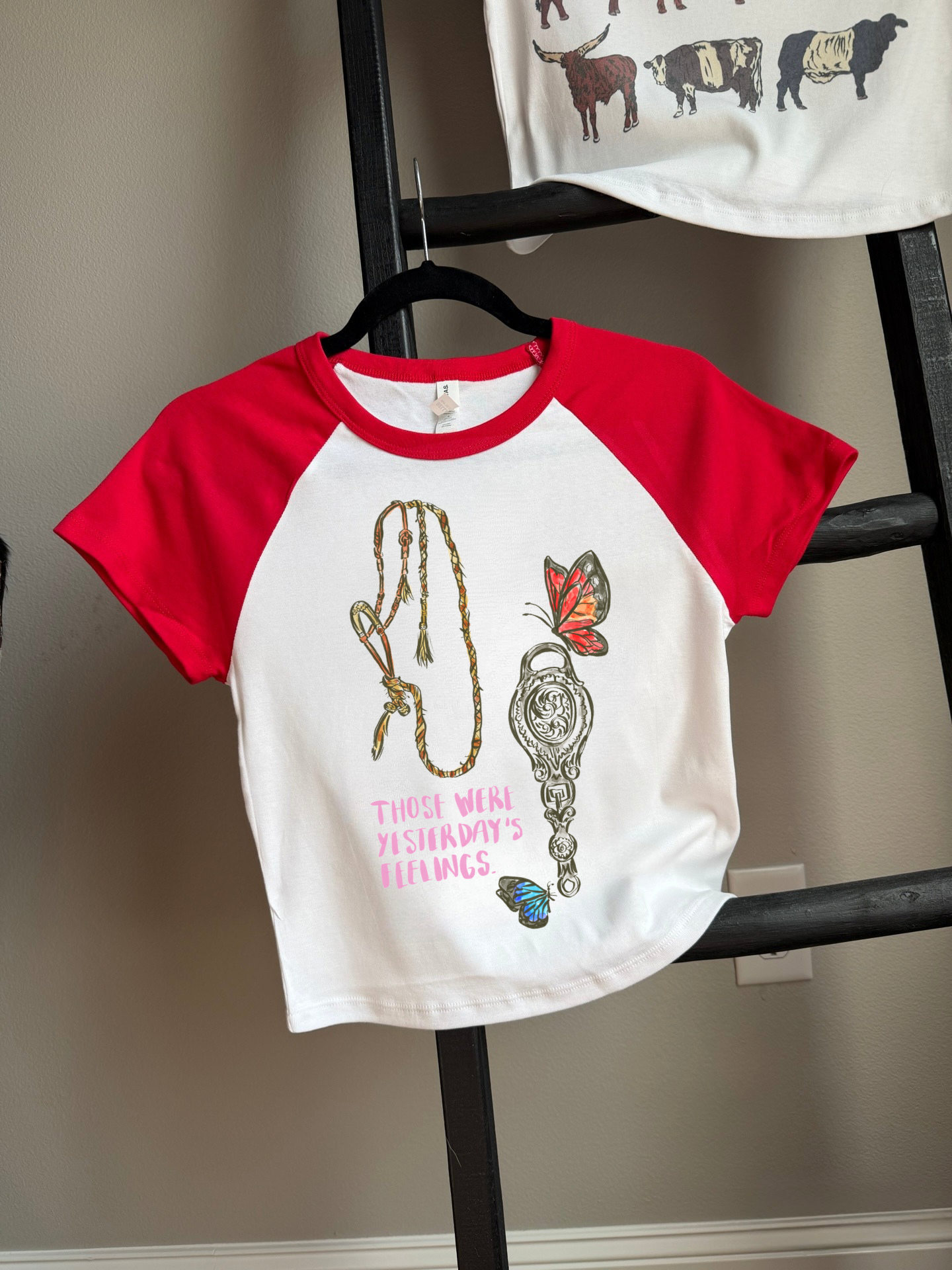 Those Were Yesterday’s Feelings Baby Tee
