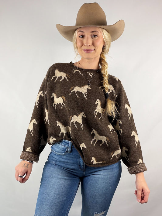 The Prairie Pony Sweater