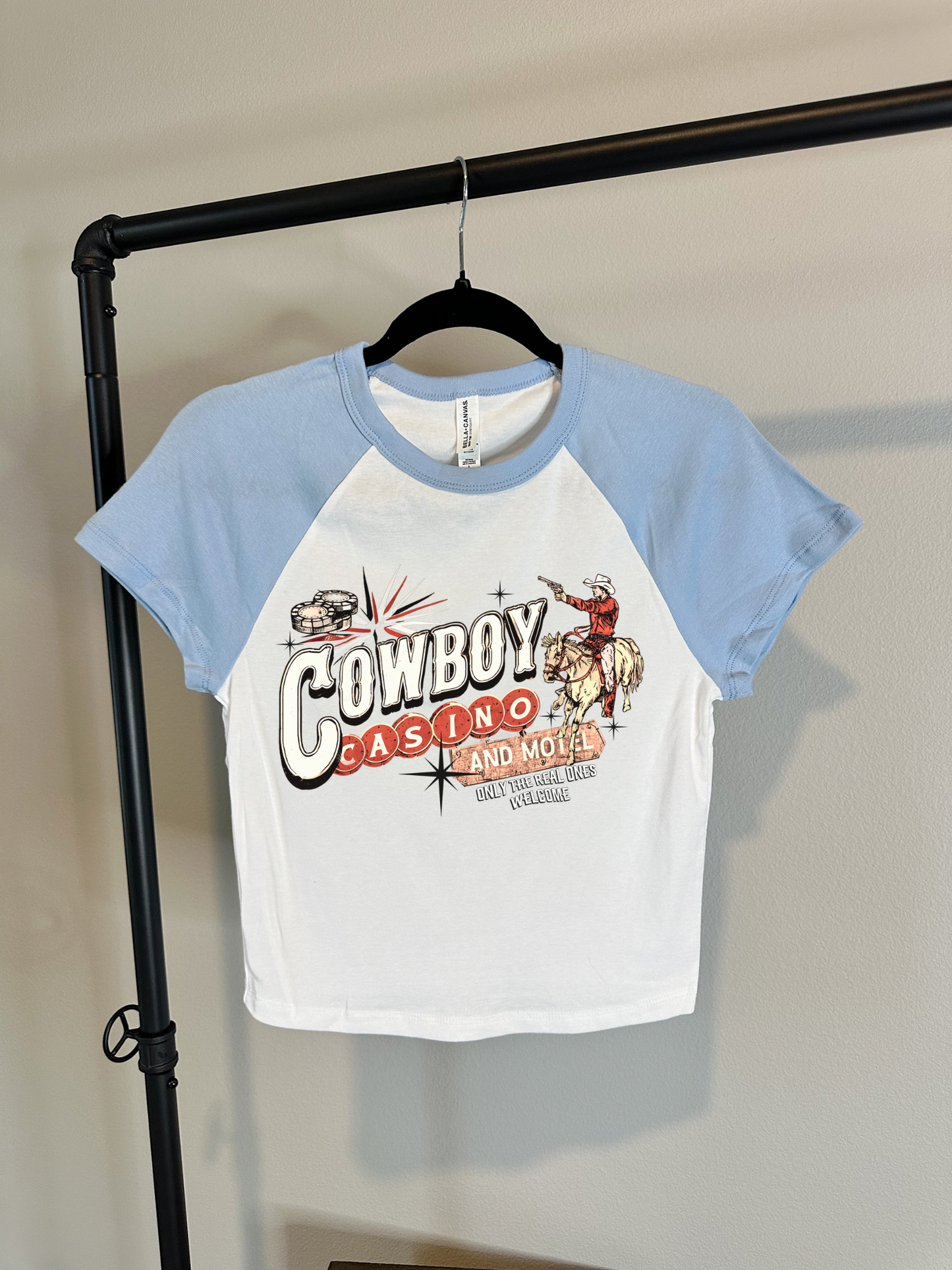 Cowboy Casino Baby Tee