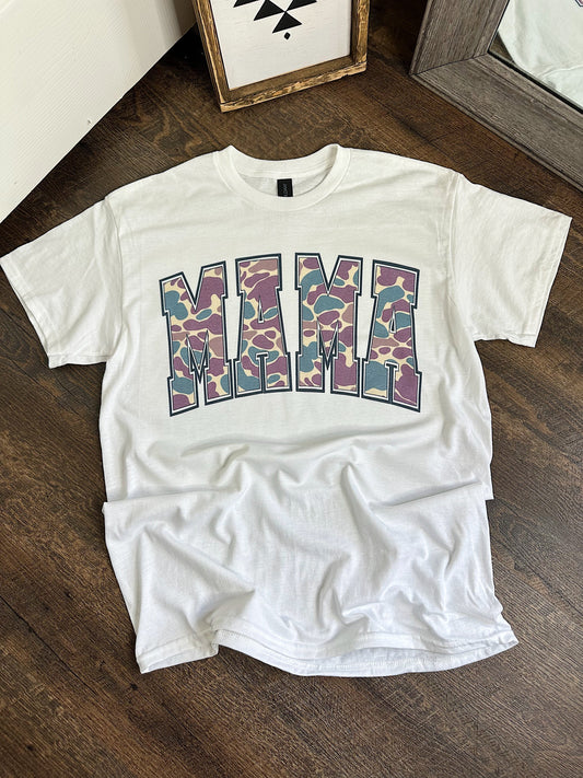 RTS Duck Camo Mama Tee Medium