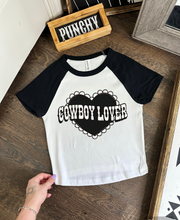 Load image into Gallery viewer, Cowboy Lover Baby Tee
