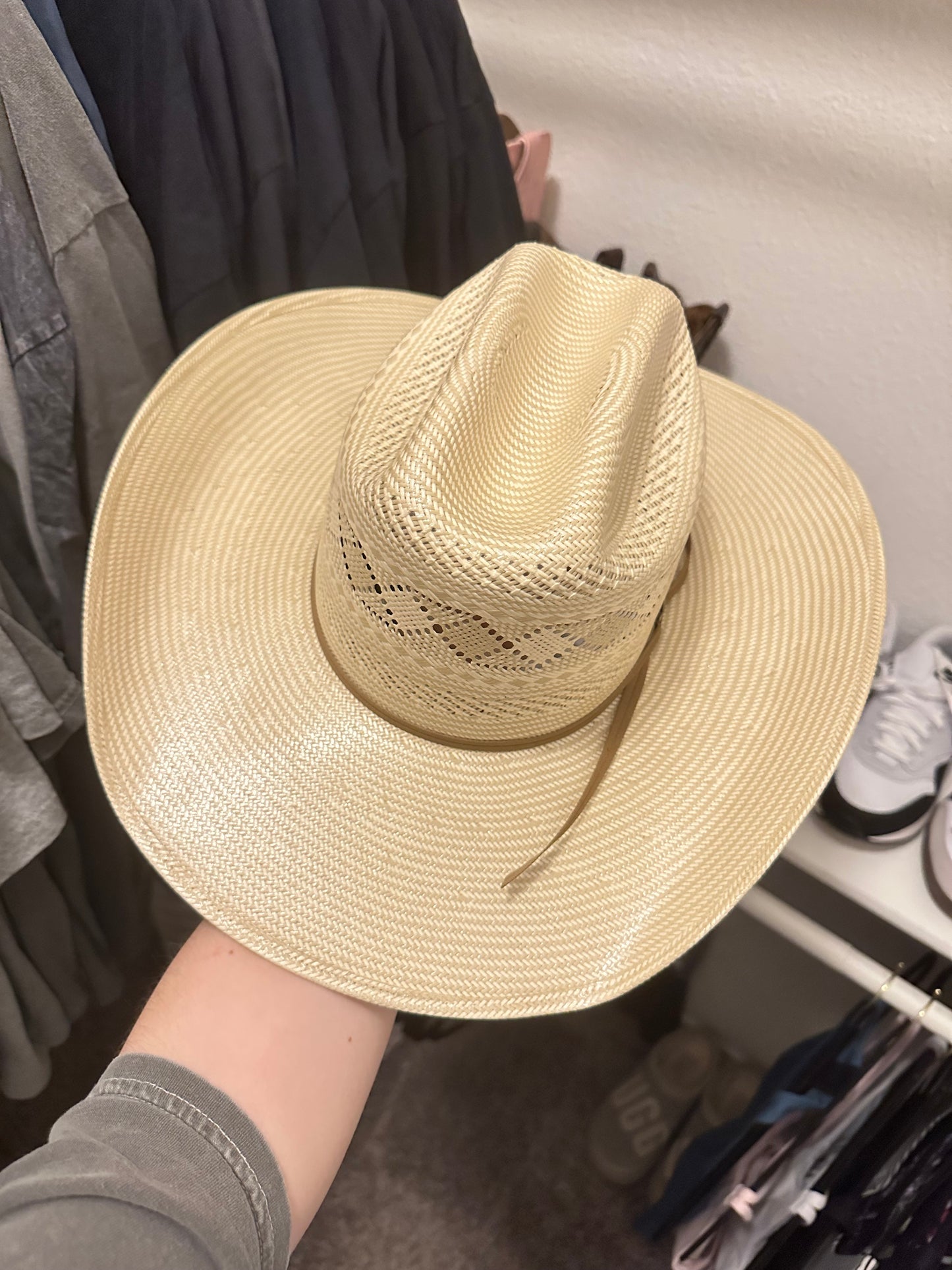 Straw Pro Hats Size 7 NEVER WORN