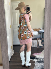 Load image into Gallery viewer, Blushin’ Bronco Dress
