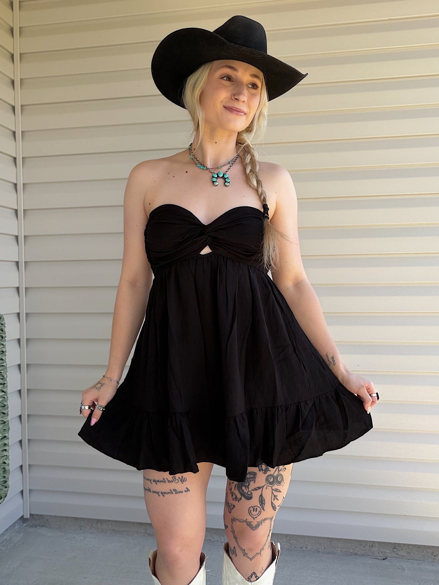 The Lil’ Black Dress (Open Back)