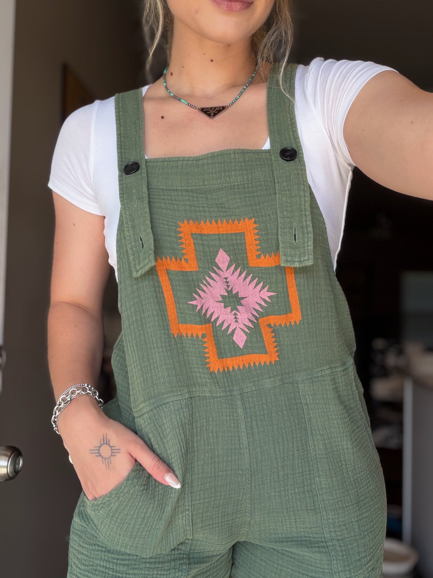 The Desert Sage Romper