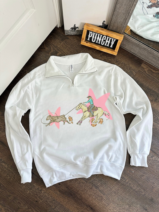 Cowgirl Roundup Quarter Zip