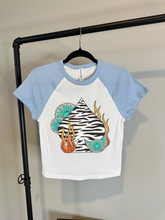 Load image into Gallery viewer, Zebra Spade Baby Tee

