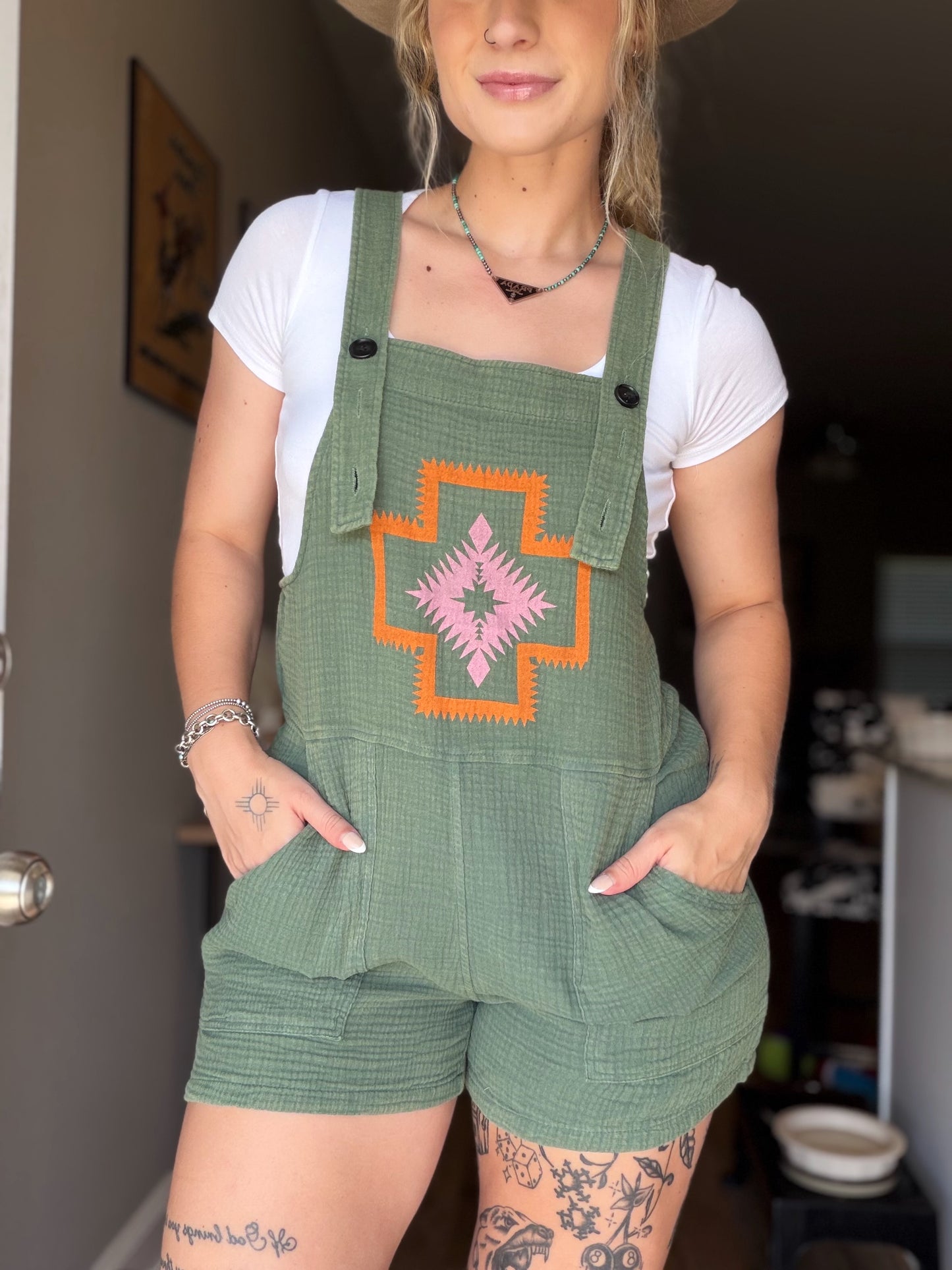 The Desert Sage Romper