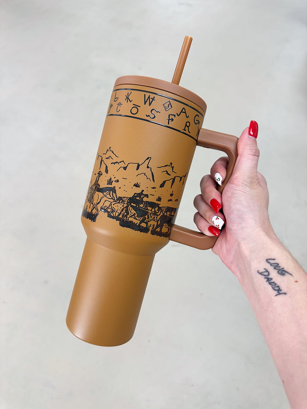 The Cattle Drive Tumbler