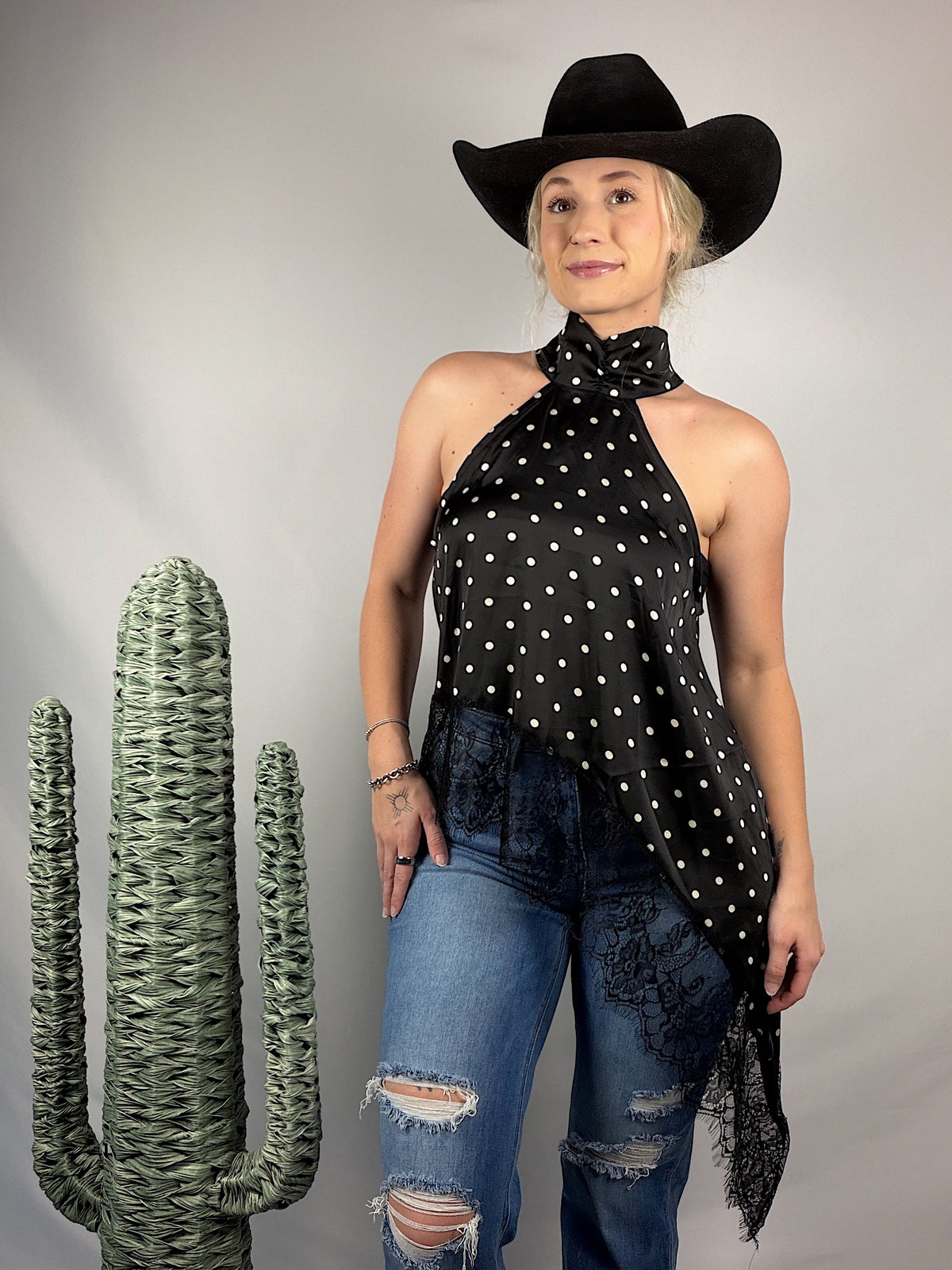 The Dolly Dots Top