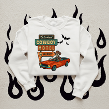 Load image into Gallery viewer, Wicked Cowboy Motel Tee or Crewneck
