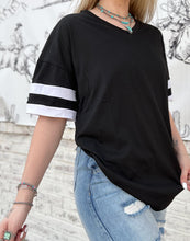 Load image into Gallery viewer, The Varsity Tee (Black)
