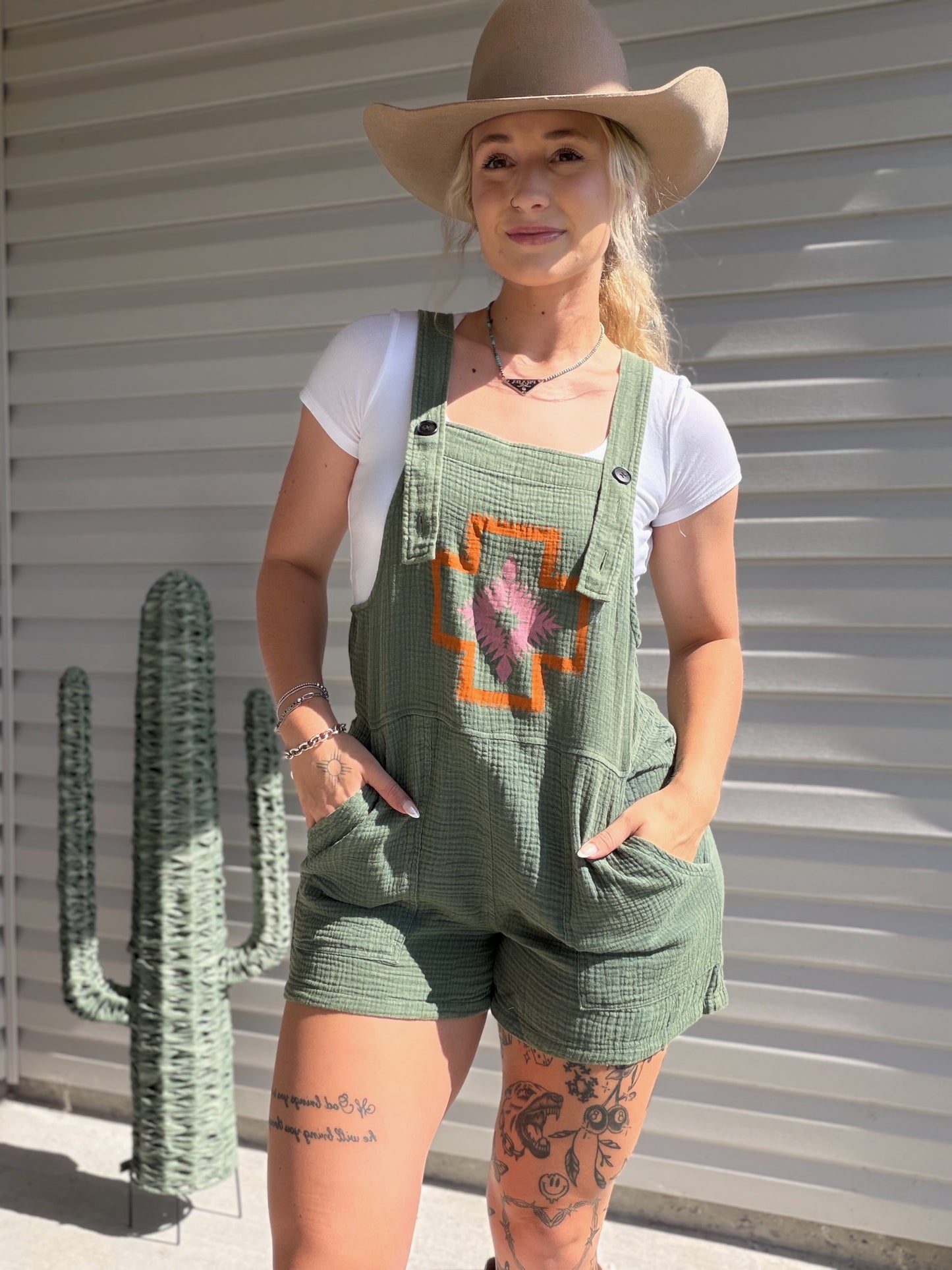 The Desert Sage Romper