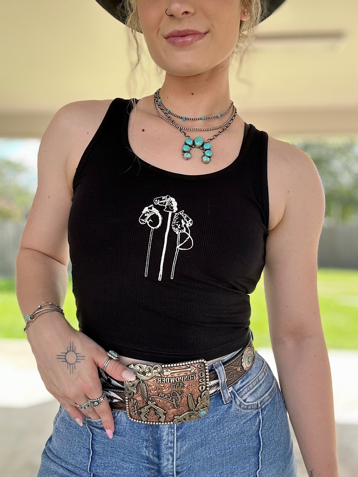 Stick Pony Ribbed Tank