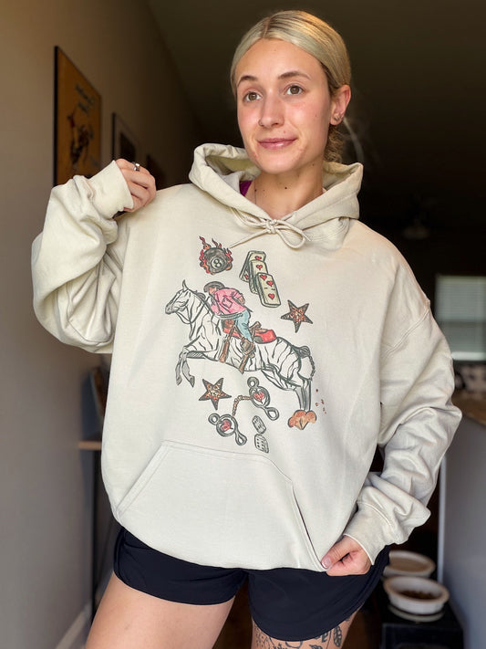 Wild Card Cowboy Hoodie