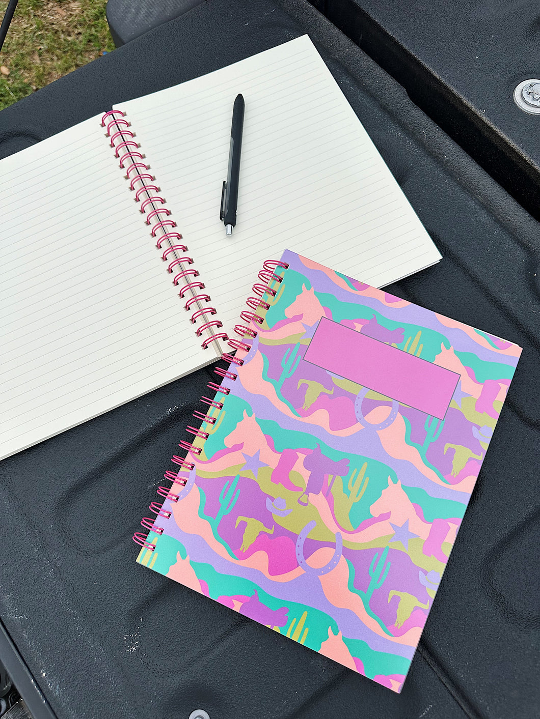 Neon Western Notebook