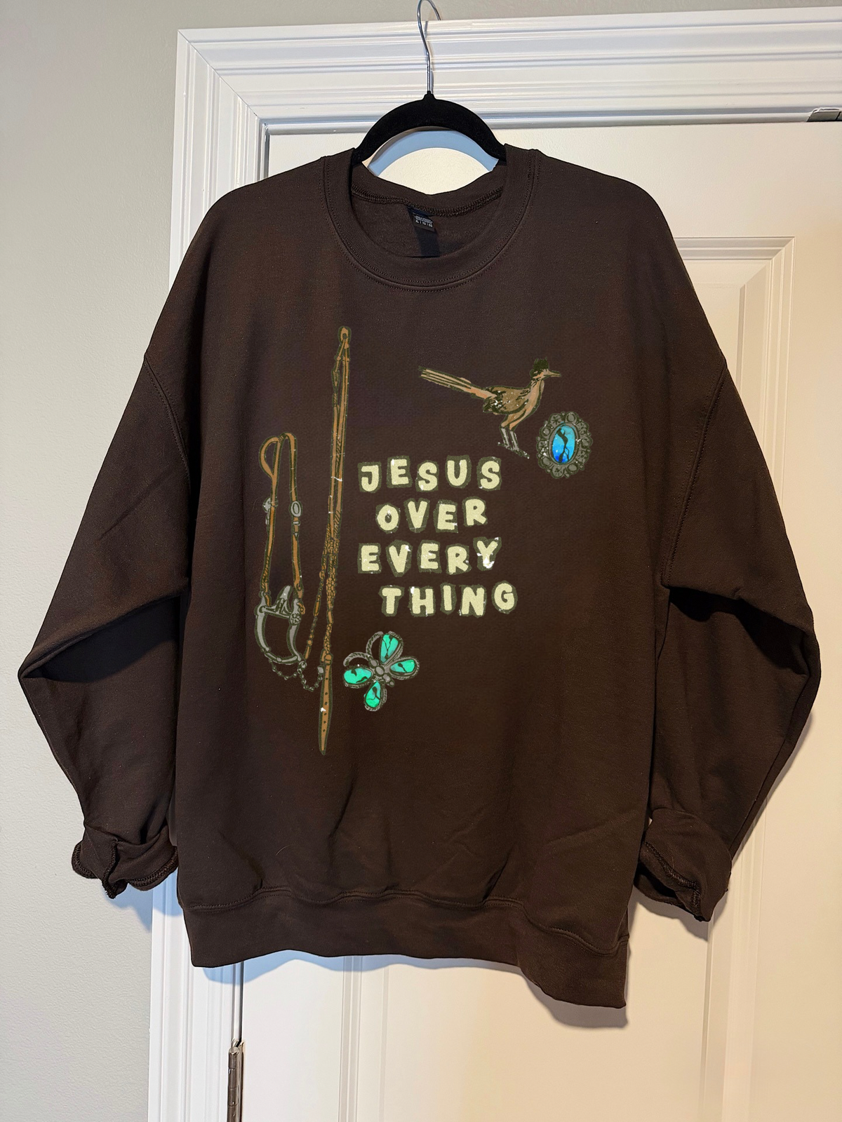 Jesus Over Everything Crewneck
