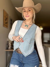 Load image into Gallery viewer, 4 The Love Of Denim Vest
