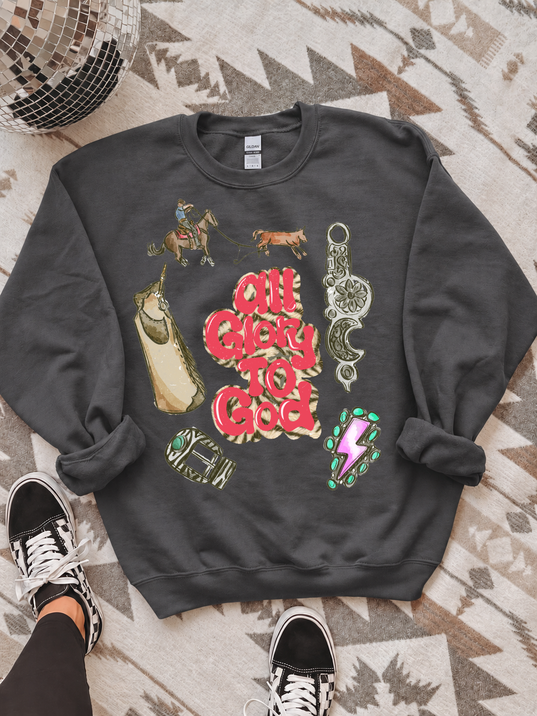 All Glory To God Crewneck