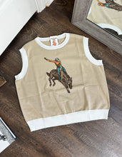 Load image into Gallery viewer, The Bucking Horse Sweater Vest
