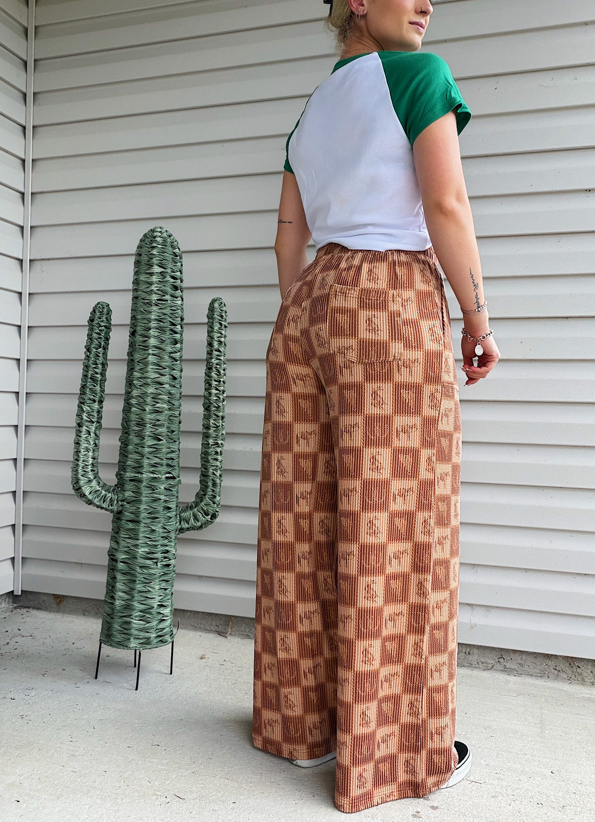 The Cowboy Check Pants